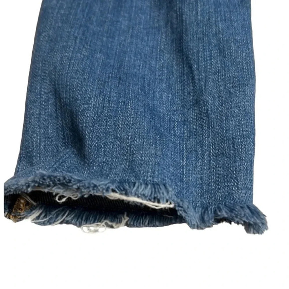 L AGENCE EL MATADOR women jeans size 25 French slim high rise,Cropped fray - Picture 9 of 16